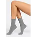 FALKE Sensitive London Dames Sokken - Diabetes sokken - Anti knel katoenen kousen - Grijs
