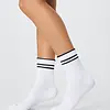 FALKE Run Rib Legacy Unisex Korte sok - Quarter sokken katoen - Badstof zool - Sportsokken wit