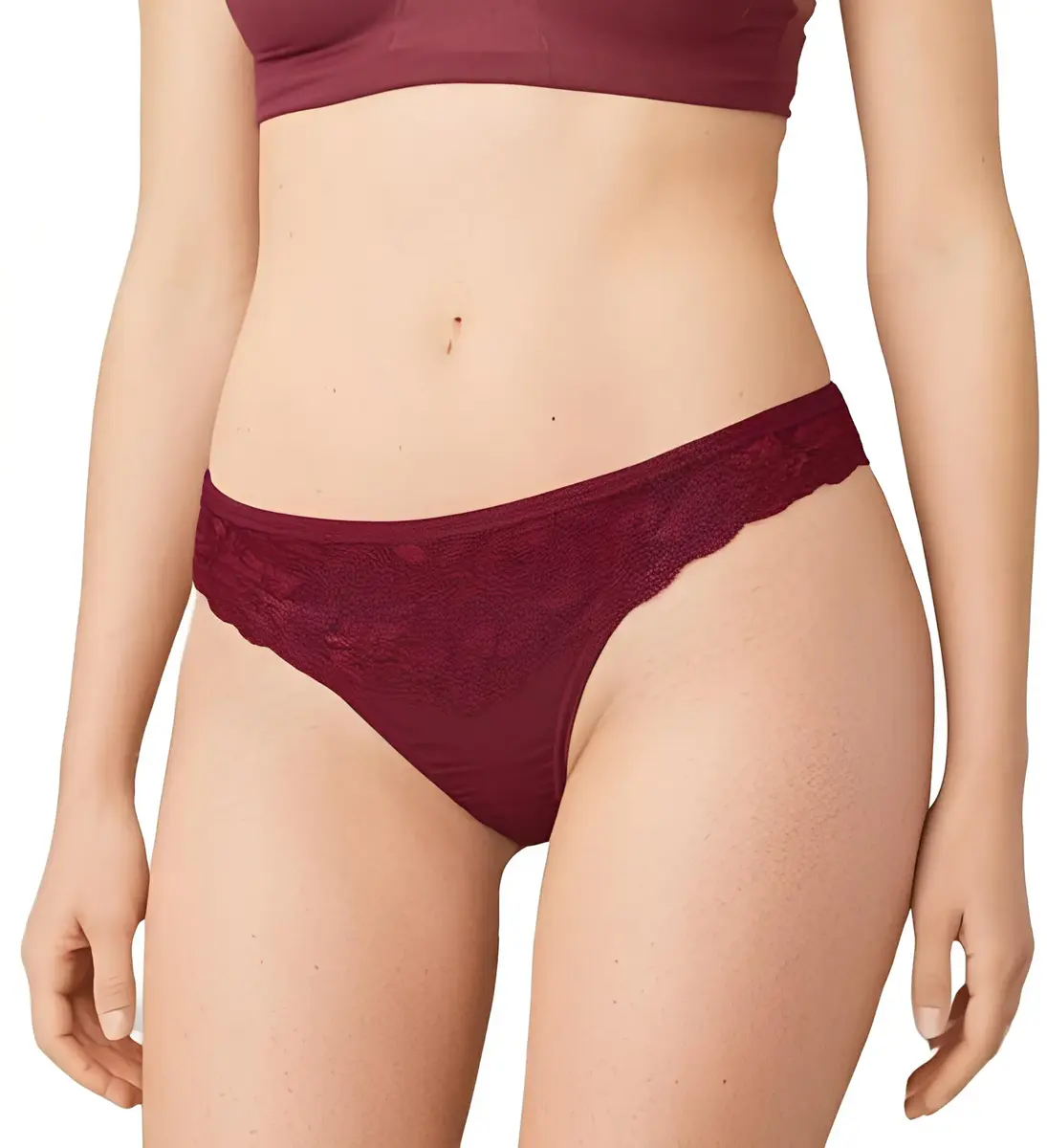 Gaubert 5-pack Kanten Brazilian Slip - Biologisch katoenen onderbroeken - Damesondergoed - Sexy ondergoed Gaubert 5-pack Kanten Brazilian Slip - Biologisch katoenen onderbroeken - Damesondergoed - Sexy ondergoed