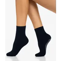 Basset  Homepads Antislip sokken donkerblauw 1 paar Basset  Homepads Antislip sokken donkerblauw 1 paar