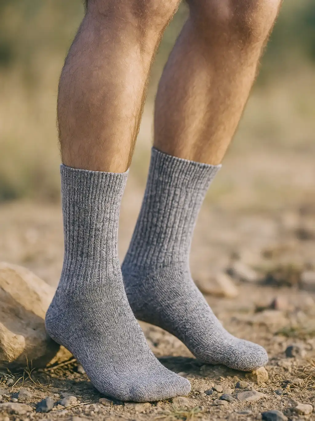 Stapp 2-paar geitenwollen sokken