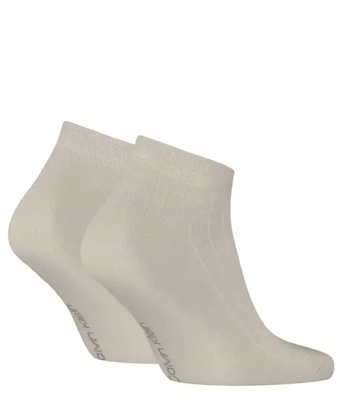 Calvin Klein 2-paar sneakersokken heren - Squares