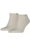 Calvin Klein 2-paar sneakersokken heren - Squares