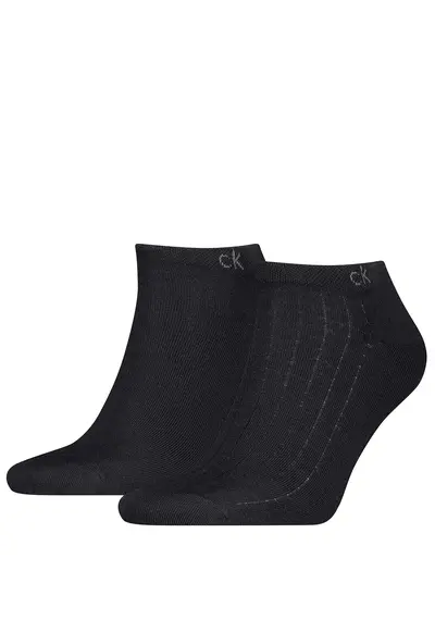 Calvin Klein 2-paar sneakersokken heren - Squares Calvin Klein 2-paar sneakersokken heren - Squares