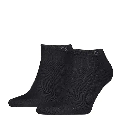 Calvin Klein 2-paar sneakersokken heren - Squares Calvin Klein 2-paar sneakersokken heren - Squares