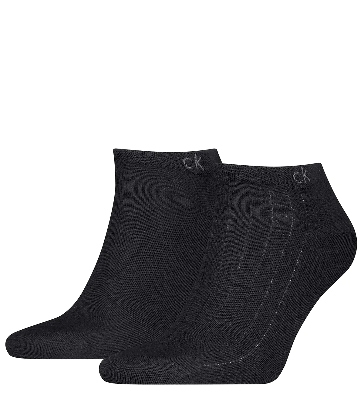 Calvin Klein 2-paar sneakersokken heren - Squares