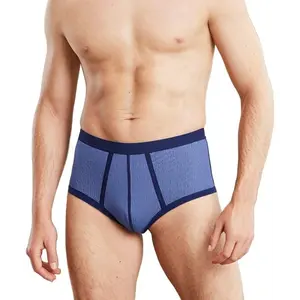 Beeren heren slip met gulp - blauwe streep M2000 Beeren heren slip met gulp - blauwe streep M2000