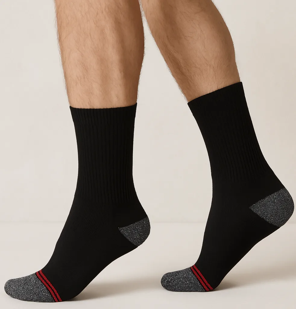 Teckel 4-paar - werksokken heren - Versterke hak en hiel