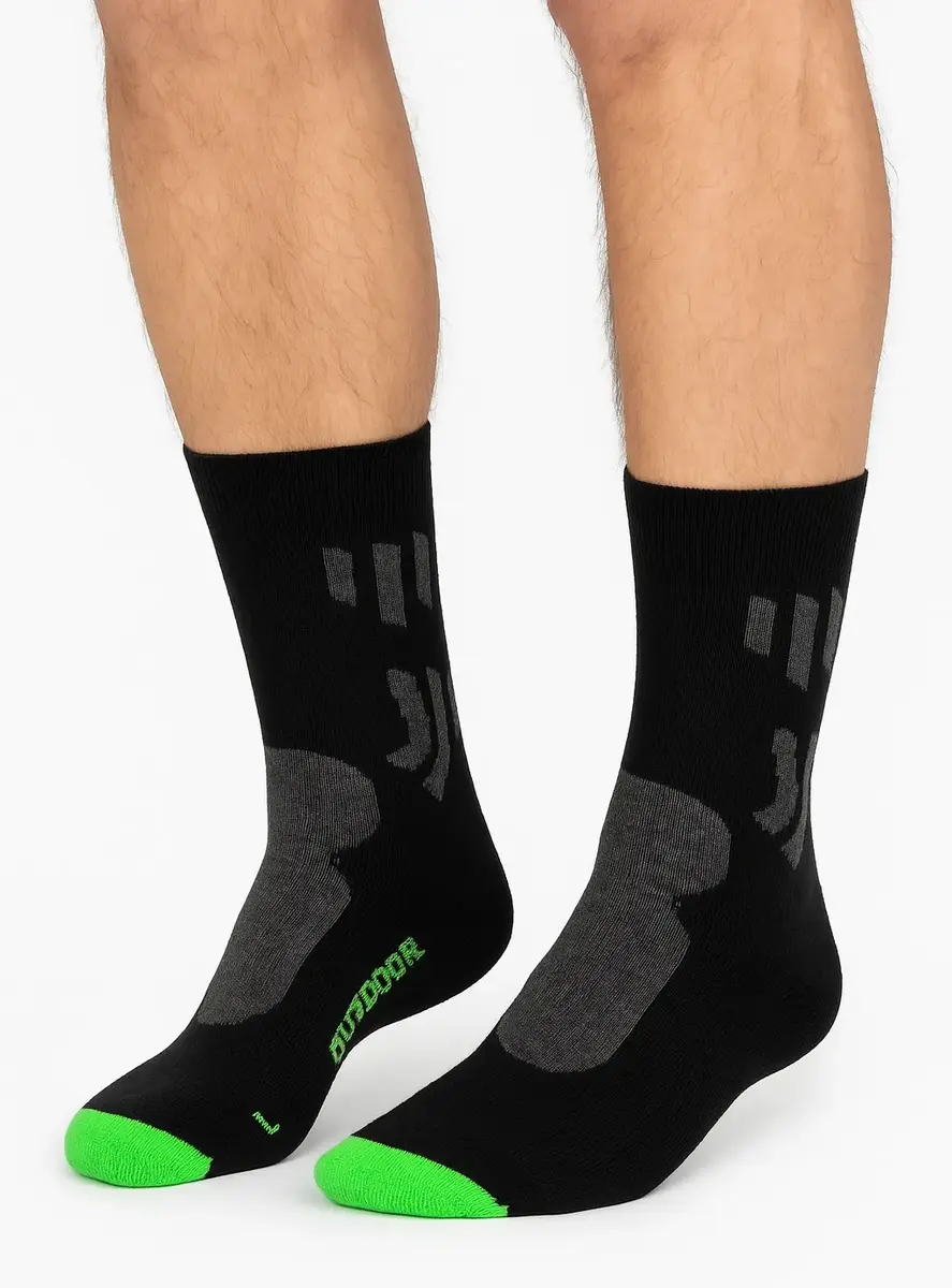 Boru Bamboo wandelsokken met badstof zool - Dames en heren hiking sokken - Anti blaren sokken - Wandelsokken heren - Wandelsokken dames