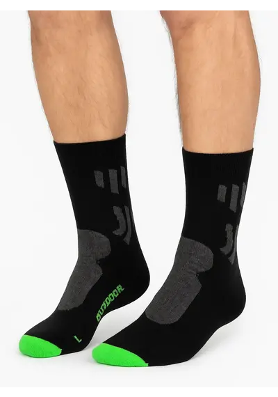 Boru Bamboo wandelsokken met badstof zool Boru Bamboo wandelsokken met badstof zool