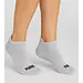 Puma 2 paar dames sneaker sokken katoen - Badstof zool - Sneakersokken wit, zwart en grijs - Grijs