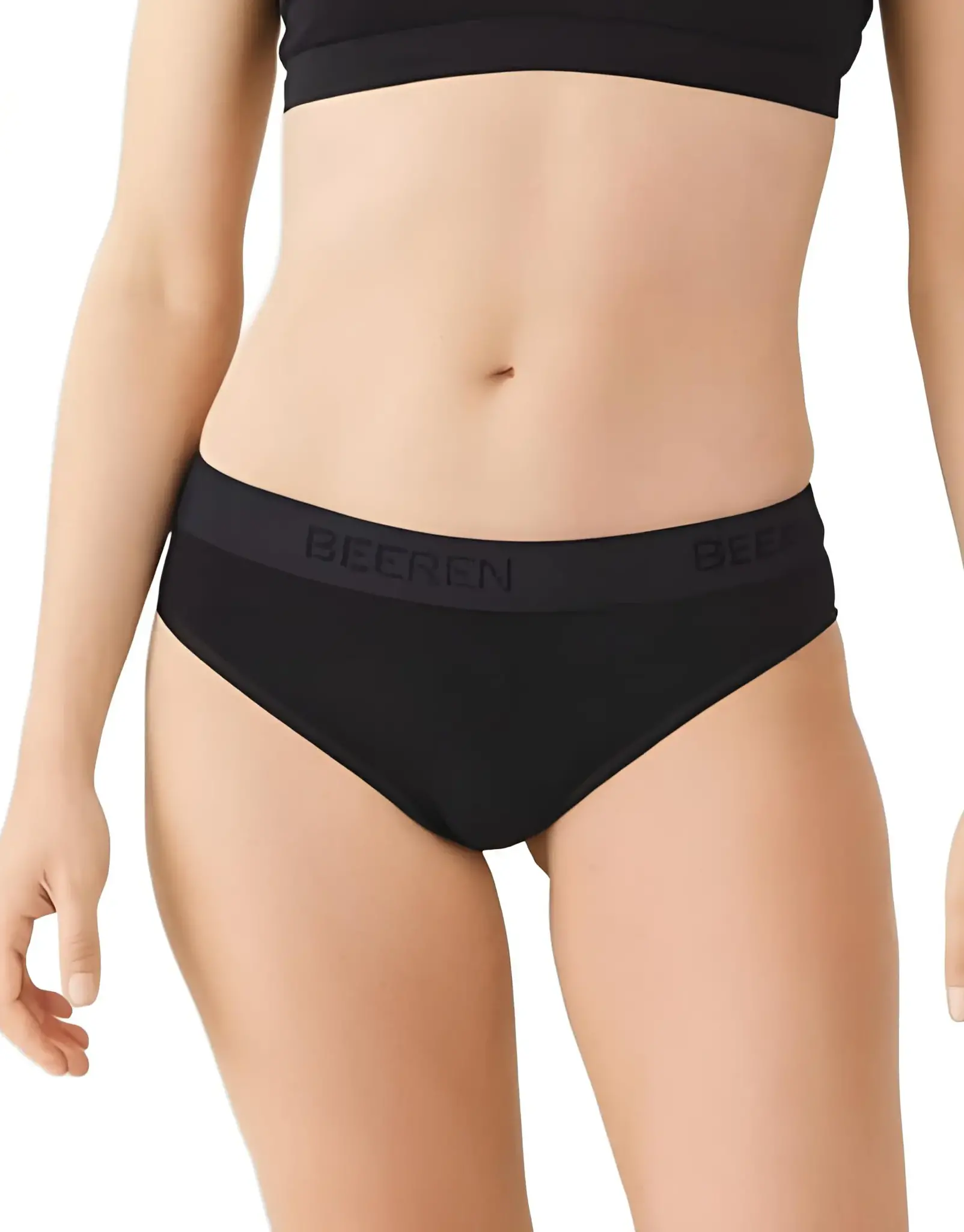 Beeren 2-pak microfiber meisjes slips Young - Kinder onderbroek - 176 - Zwart - Onderbroek - Ondergoed