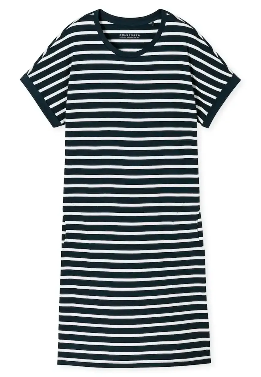 Schiesser Dames Nachthemd korte mouw - NOS