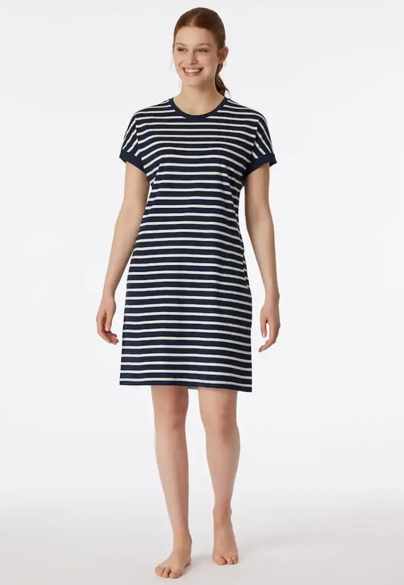 Schiesser Dames Nachthemd korte mouw - NOS