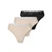 Elle 3-Pack dames tanga strings microfiber - Combi