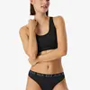 Elle 3-Pack dames tanga strings microfiber