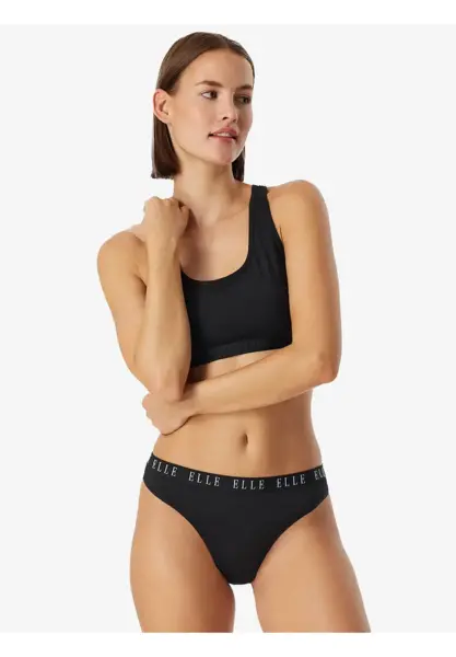 Elle 3-Pack dames tanga strings microfiber