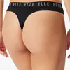 Elle 3-Pack dames tanga strings microfiber