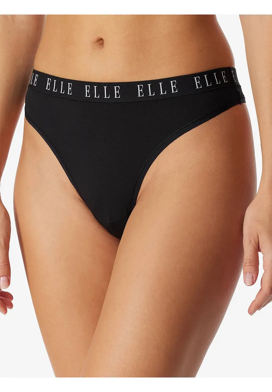 Elle 3-Pack dames tanga strings microfiber