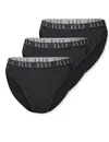 Elle 3-Pack dames tanga slips microfiber