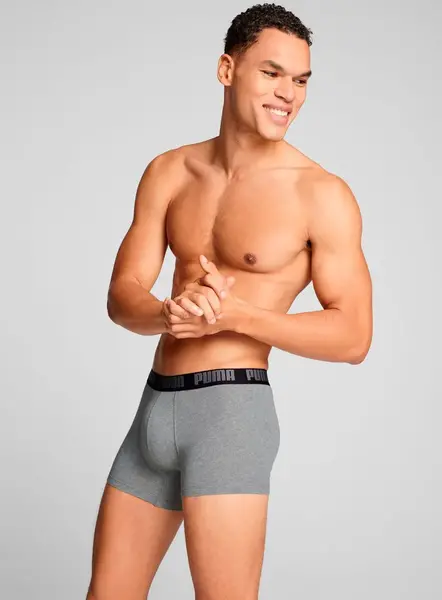 Puma Heren Boxershort 3-pak - Everyday heren katoenen onderbroeken - Onderbroeken