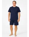 Paul Hopkins Heren shortama - Katoen - Blue logo