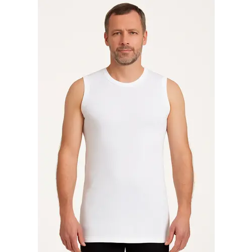 Beeren heren mouwloos shirt katoen Extra lang Beeren heren mouwloos shirt katoen Extra lang