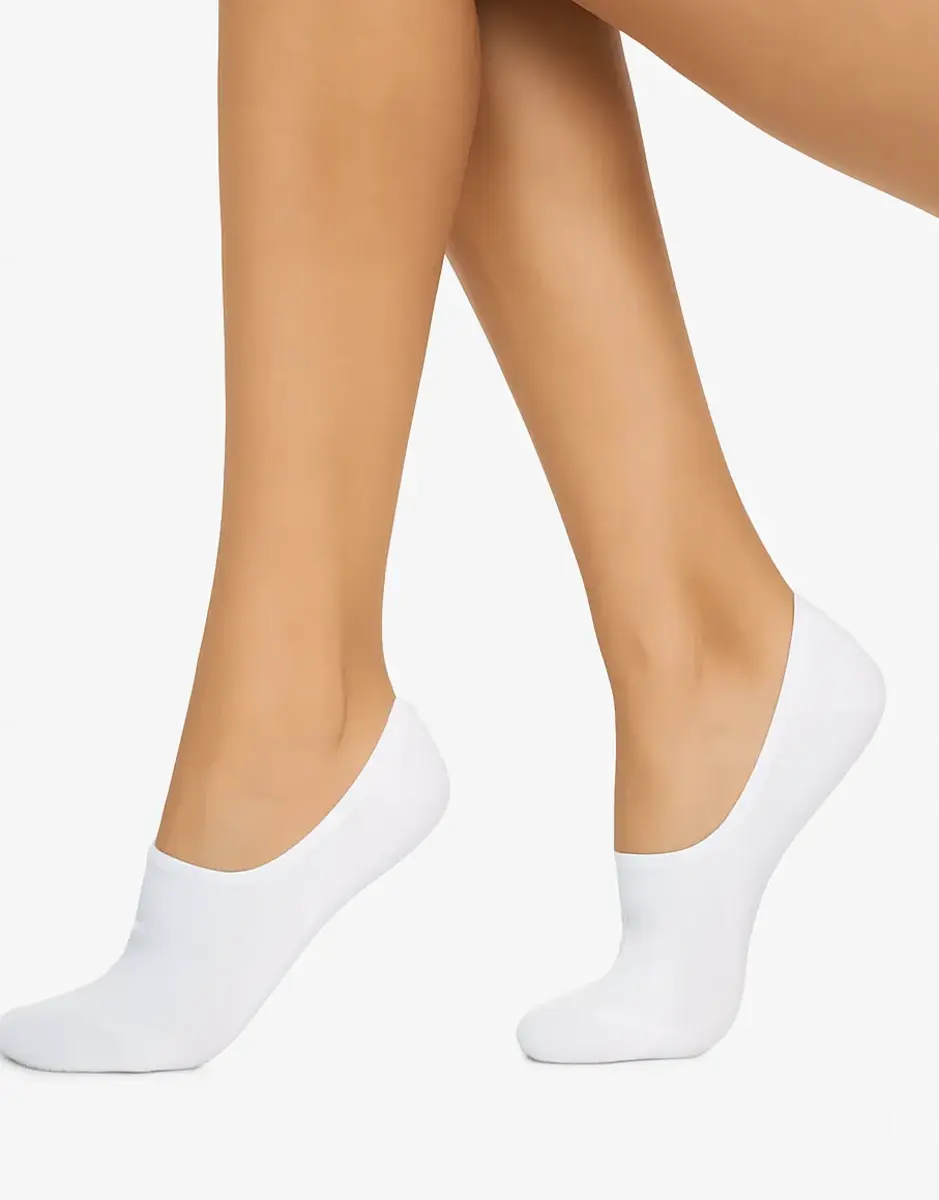 Tommy Hilfiger 2-paar - Footies - Dames katoenen kousenvoetjes - Sokken voor in loafers