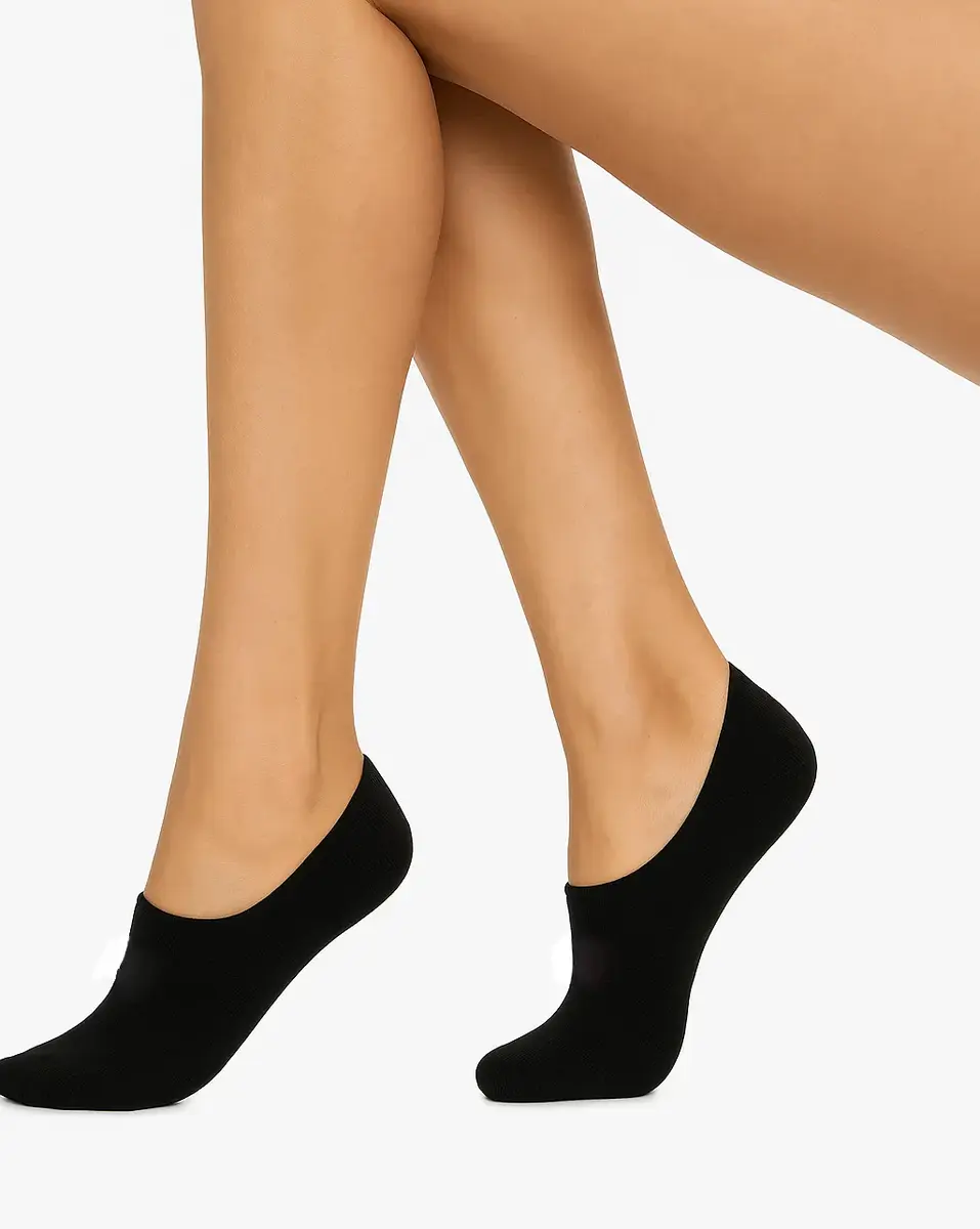 Tommy Hilfiger 2-paar - Footies - Dames katoenen kousenvoetjes - Sokken voor in loafers