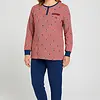 Irresistible dames pyjama lange mouw roze - spring