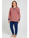Irresistible dames pyjama lange mouw roze - spring
