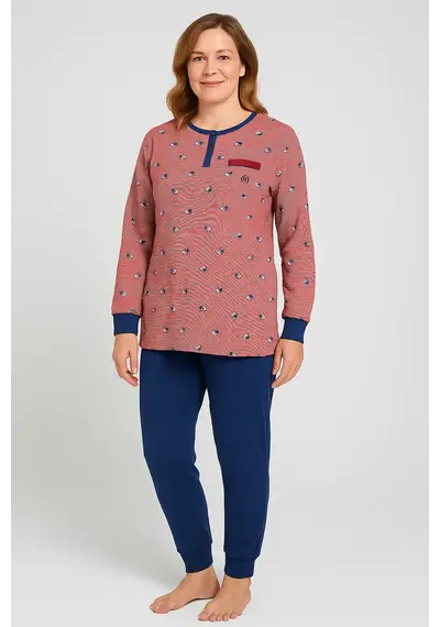 Irresistible dames pyjama lange mouw roze - spring Irresistible dames pyjama lange mouw roze - spring