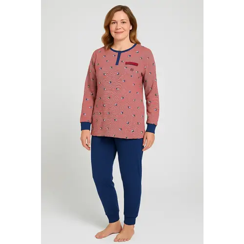 Irresistible dames pyjama lange mouw roze - spring Irresistible dames pyjama lange mouw roze - spring