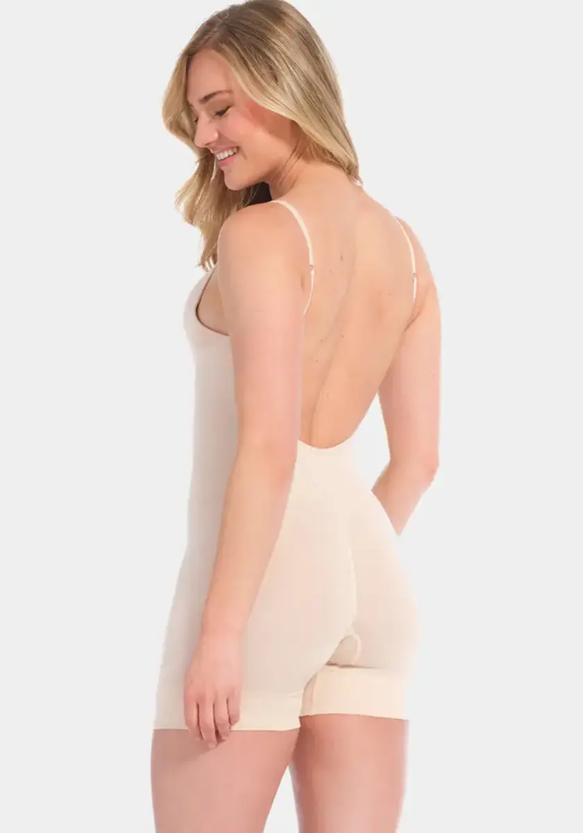 Magic corrigerende bodysuit lage rug - Low back soft bodysuit - Shapewear body met spaghetti bandjes