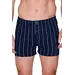 Suaque/Ginosanti wijde heren boxershort - Streep - Losse heren boxershort katoen - Donkerblauw