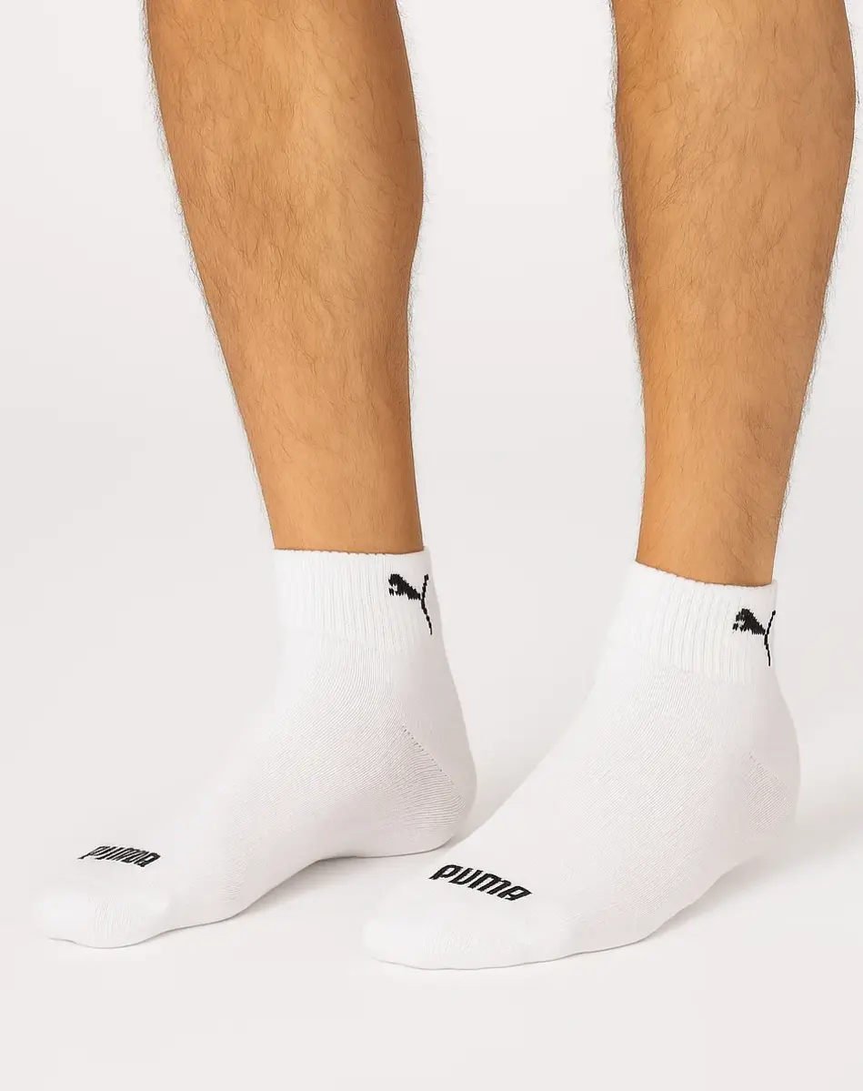 Puma 9-paar Quarter sokken - katoen Puma 9-paar Quarter sokken - katoen