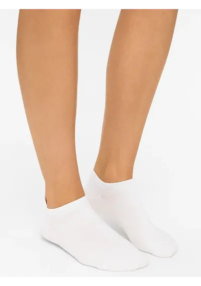 Pieces 2-paar dames sneaker sokken Pieces 2-paar dames sneaker sokken