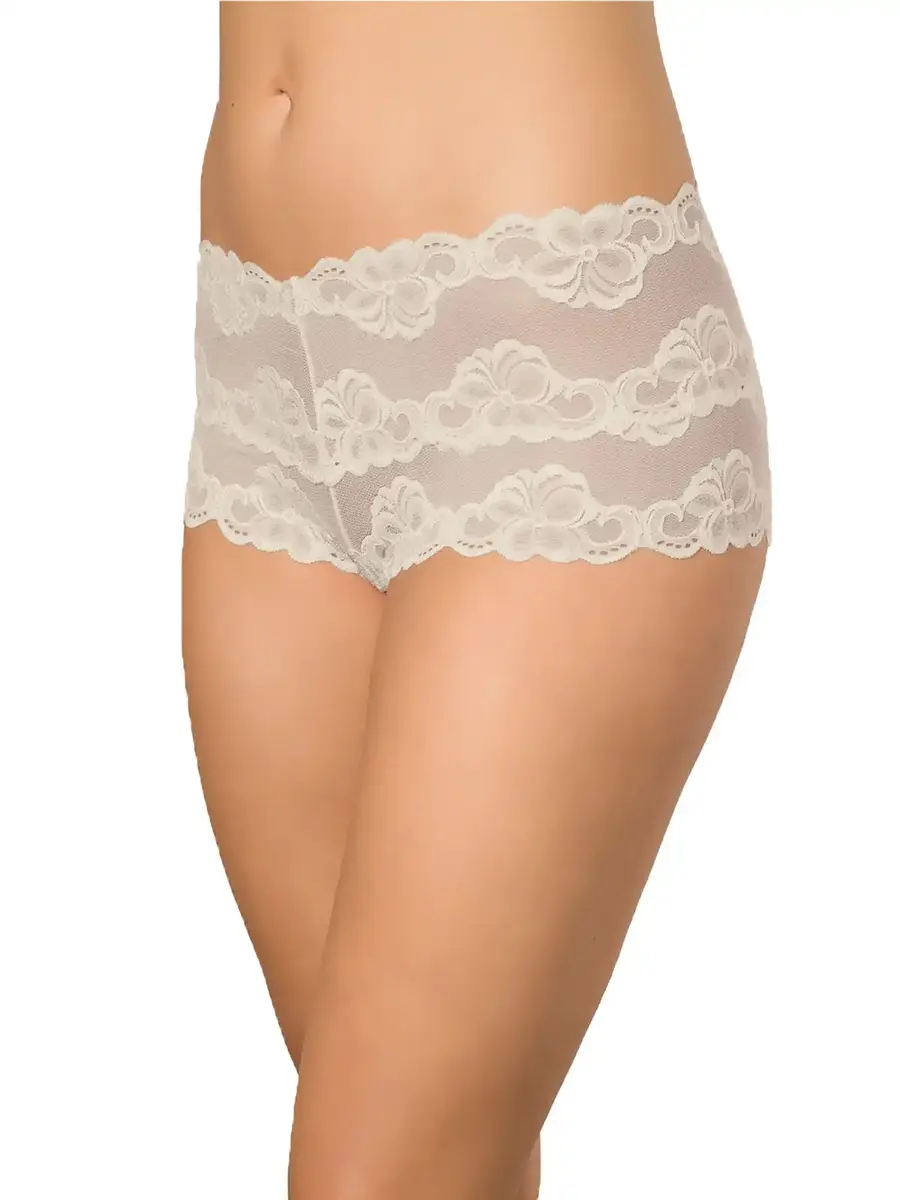 Nina von C dames kanten hipster - Floral - Kanten dames heup ondergoed - Katoenen kruisje Nina von C dames kanten hipster - Floral - Kanten dames heup ondergoed - Katoenen kruisje