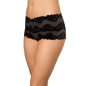 Nina von C dames kanten hipster - Floral - Kanten dames heup ondergoed - Katoenen kruisje Nina von C dames kanten hipster - Floral - Kanten dames heup ondergoed - Katoenen kruisje