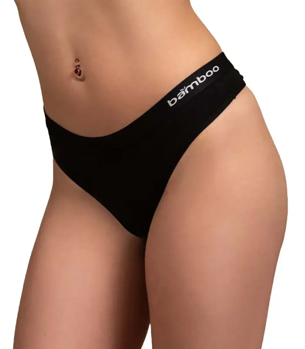 Apollo 3-pack dames string bamboe - Duurzame strings - Elastische band