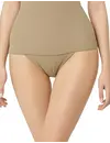 J&C  corrigerende stringband - buikcorrectie - Shapewear buik - zwart - beige
