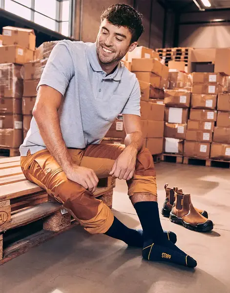 Stapp 6-paar - Worker heren werk sokken Stapp 6-paar - Worker heren werk sokken
