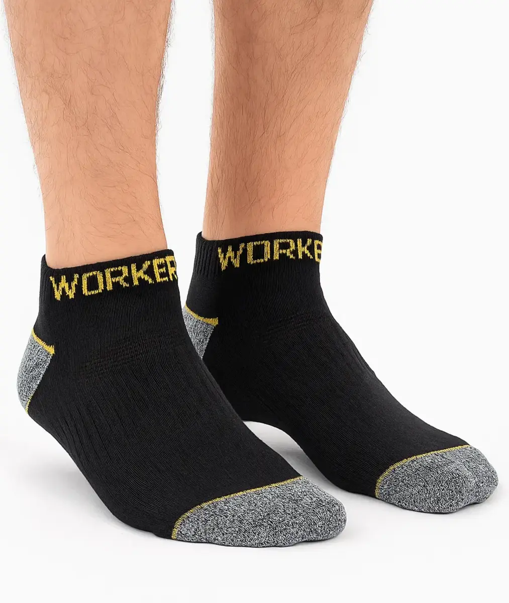 Gianvaglia 10-paar quarter sokken - korte werk sokken - Sneaker sokken - Badstof zool