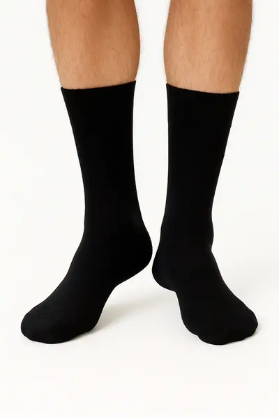 Basset Merino wollen thermo sokken - Warme sokken - Naadloze winter sokken