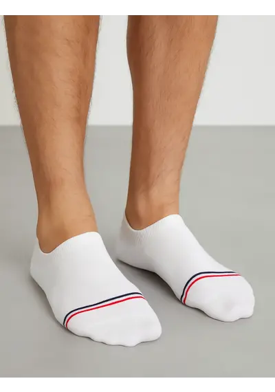 Tommy Hilfiger 2-paar Iconic sokken - Footies met badstof zool Tommy Hilfiger 2-paar Iconic sokken - Footies met badstof zool