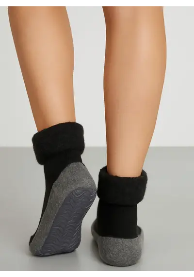 Apollo warme wollen slofsokken - Anti slip huissokken Apollo warme wollen slofsokken - Anti slip huissokken