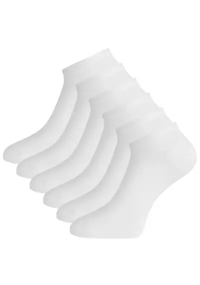 Bamboo Basics 6-paar sneaker sokken DANI - Unisex