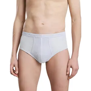 Beeren 2-pak heren slips met gulp - M500 grijsmellee - Heren onderbroek met sluiting - Klassiek beeren ondergoed heren Beeren 2-pak heren slips met gulp - M500 grijsmellee - Heren onderbroek met sluiting - Klassiek beeren ondergoed heren