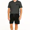 Paul Hopkins Heren shortama - Katoen - Classic black
