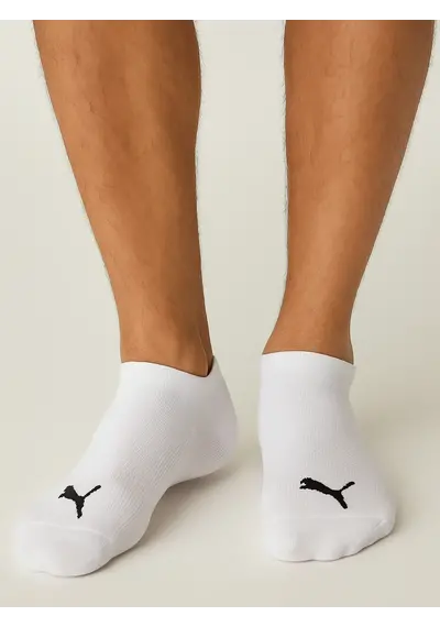 Puma 3-Paar Sneaker sokken - Katoen - Invisible Puma 3-Paar Sneaker sokken - Katoen - Invisible